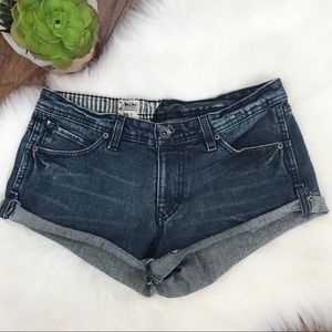 Volcom Tom Girl cutoff denim shorts